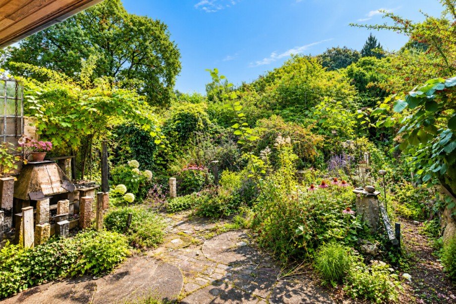 Blick von der Terrasse Einfamilienhaus Norderstedt