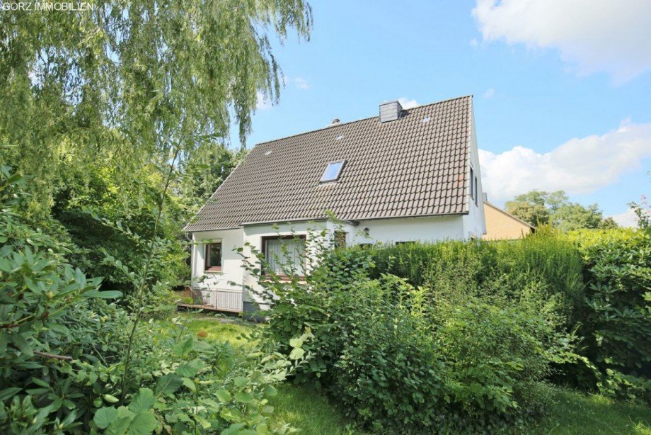 sch�n eingewachsen Einfamilienhaus Quickborn
