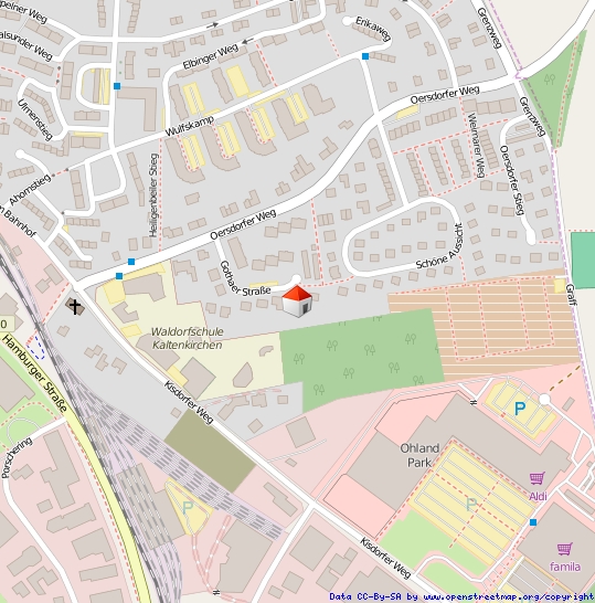 Lageplan Einfamilienhaus Kaltenkirchen