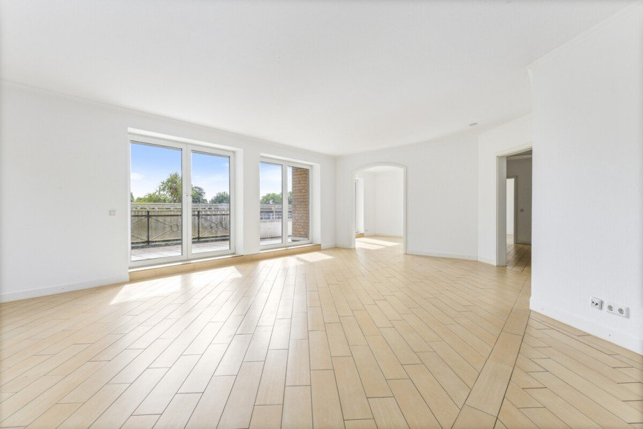 Wohnzimmer Penthousewohnung Norderstedt