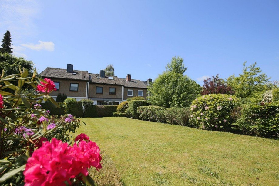 Gro�er Garten Reihenendhaus Norderstedt