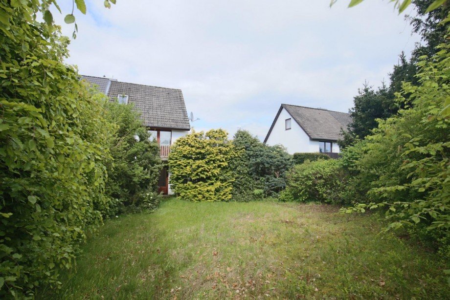 Garten Doppelhaush�lfte Norderstedt