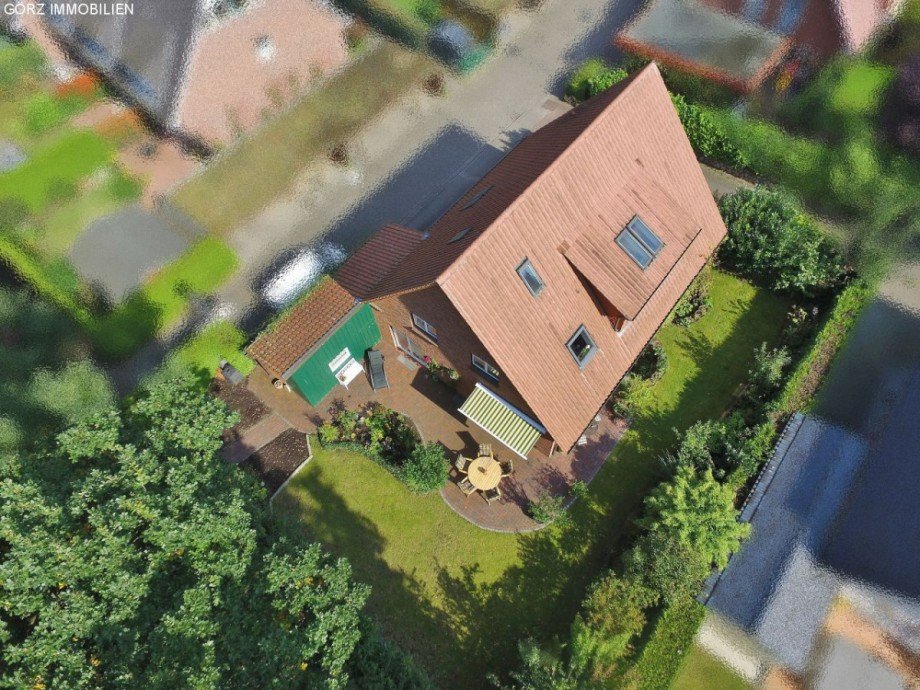 Luftaufnahme Einfamilienhaus Norderstedt