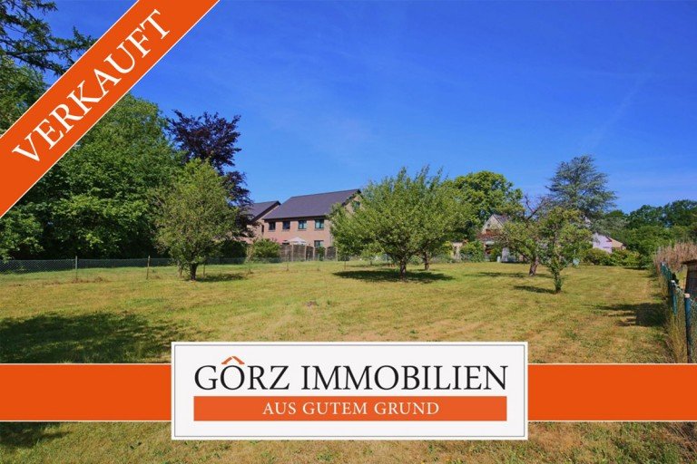 Quickborn Wohngrundst�ck *VERKAUFT* Gro�artiges Grundst�ck mit vielseitiger Bebauungsm�glichkeit in Quickborn