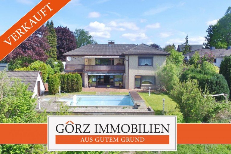 CW25439 Kattendorf Einfamilienhaus *VERKAUFT* Au�ergew�hnliche Villa in Hanglage mit Weitblick (mit ELW)