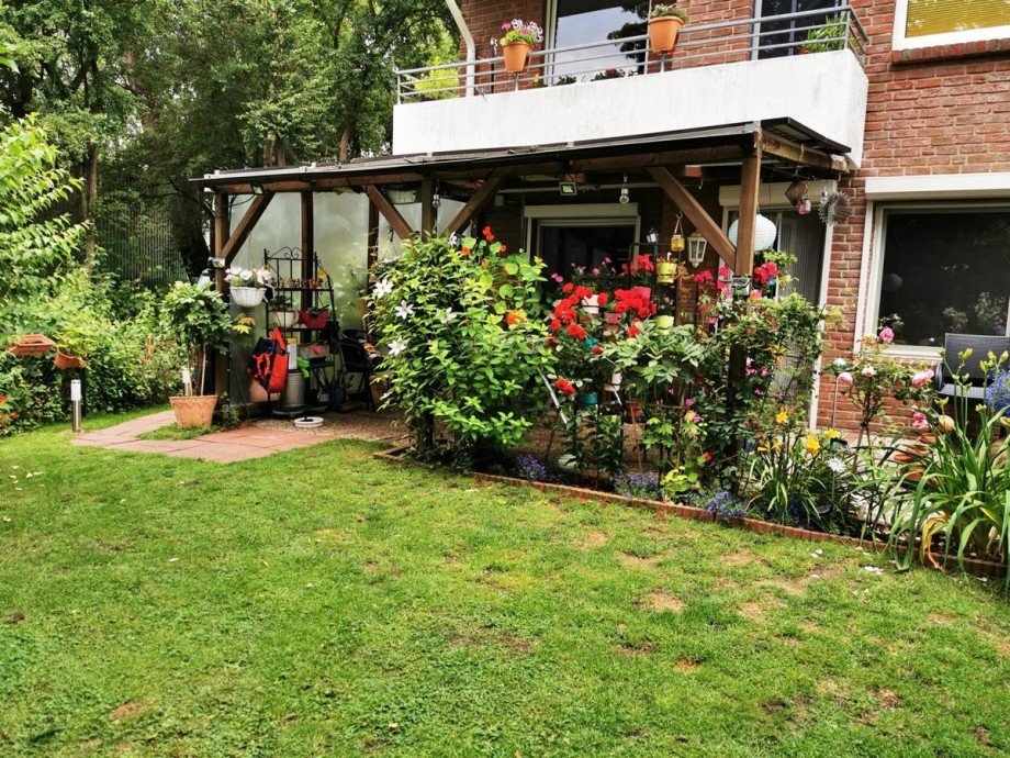 Garten Maisonettewohnung Hamburg
