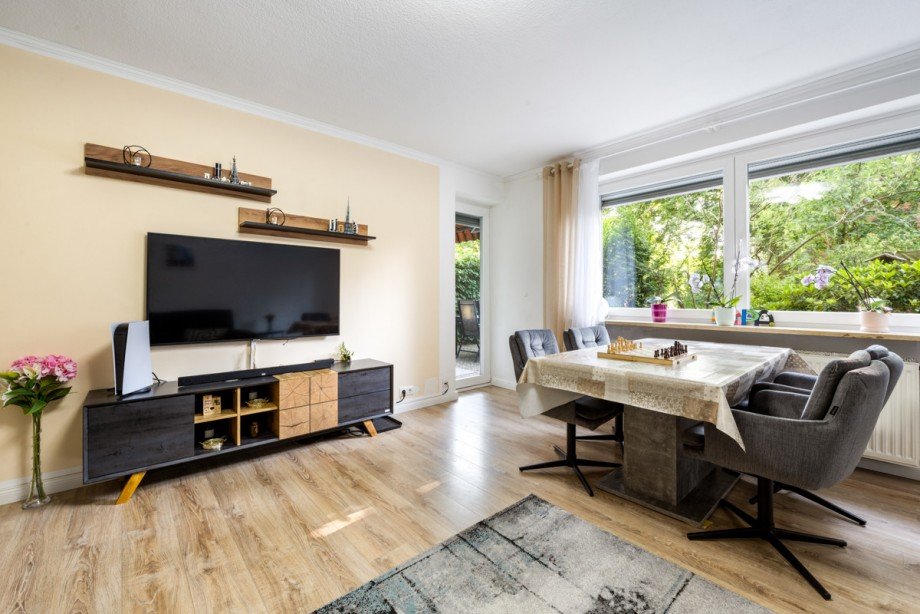 Wohnzimmer Erdgeschosswohnung Norderstedt