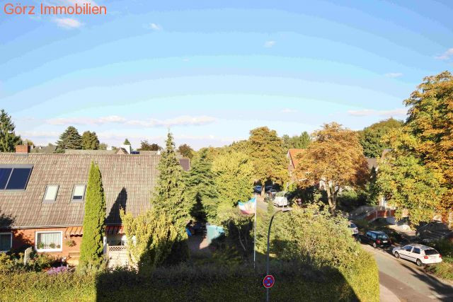 Blick aus dem Bad-Fenster Etagenwohnung Norderstedt
