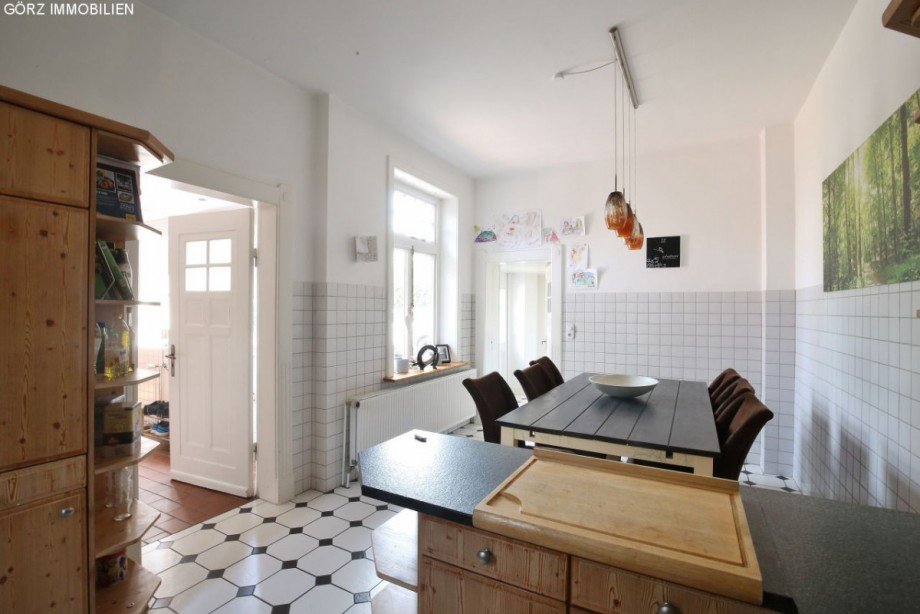 gro�z�gige Wohnk�che Villa Hanerau-Hademarschen