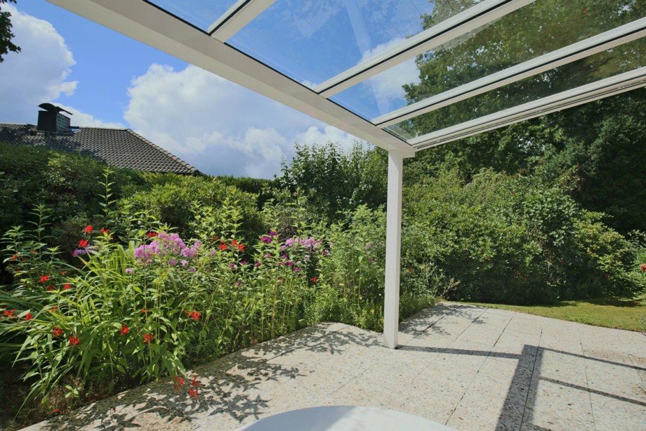 �berdachte Terrasse Reihenendhaus Norderstedt