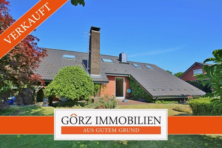  Norderstedt Einfamilienhaus *VERKAUFT* Charmantes Einfamilienhaus mit Sauna, Kachelofen, sch�nem Garten und Garage in Sackgassenlage !