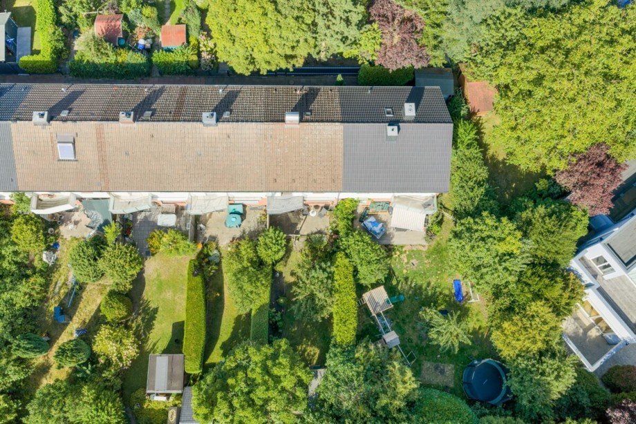 Drohnenfoto Reihenmittelhaus Norderstedt