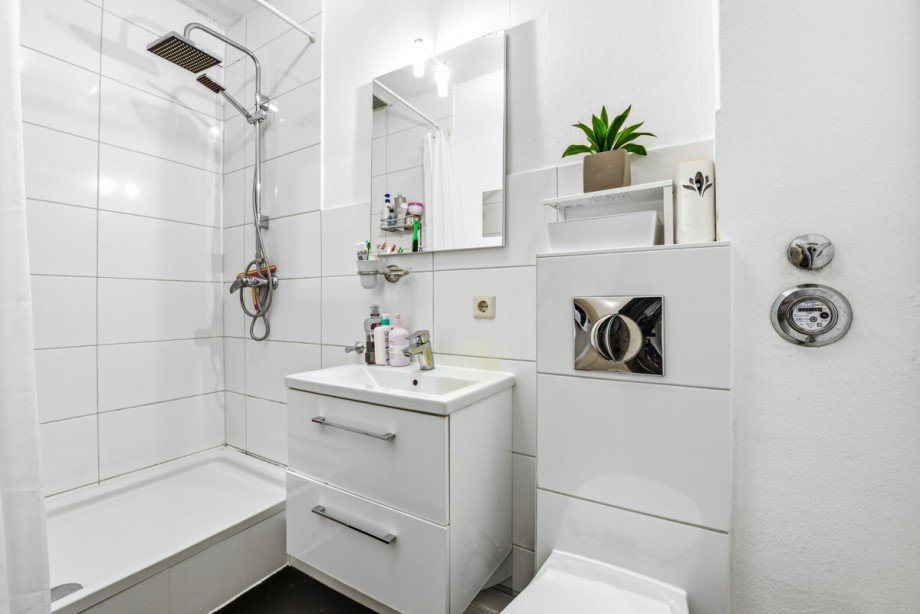 modernes Bad Erdgeschosswohnung Hamburg / Eilbek