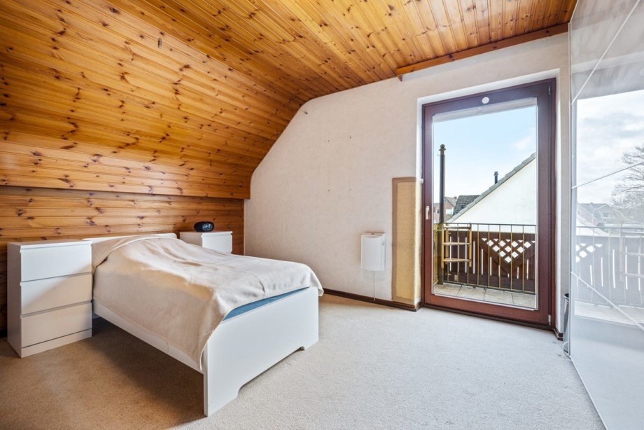 Schlafzimmer Maisonettewohnung Hasloh