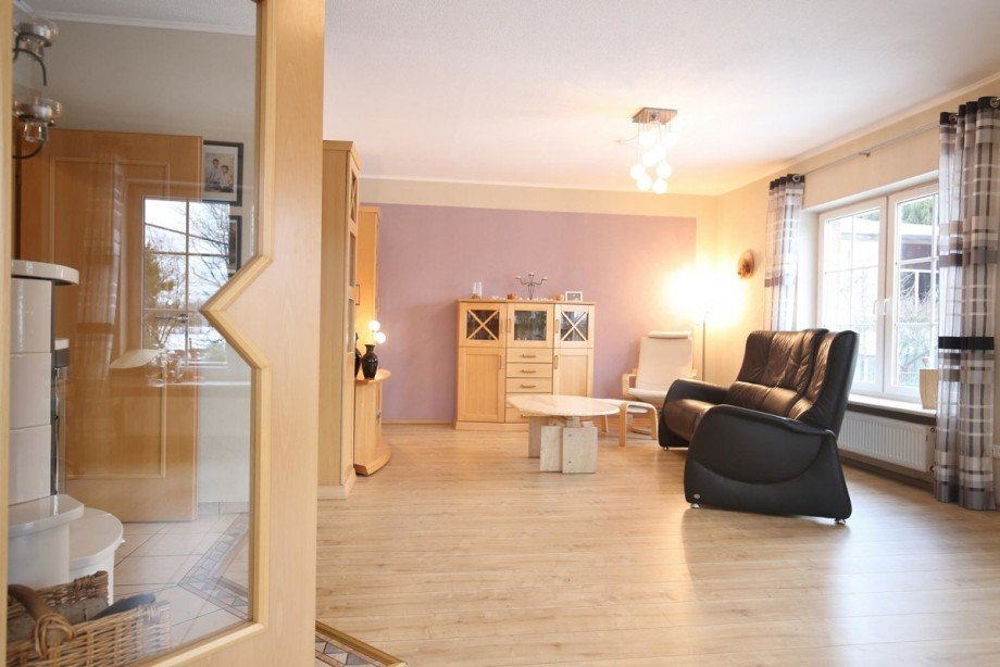 Blick in den Wohnraum Einfamilienhaus Hartenholm