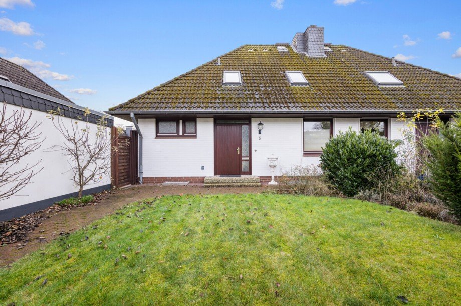 Eingang Doppelhaush�lfte Norderstedt