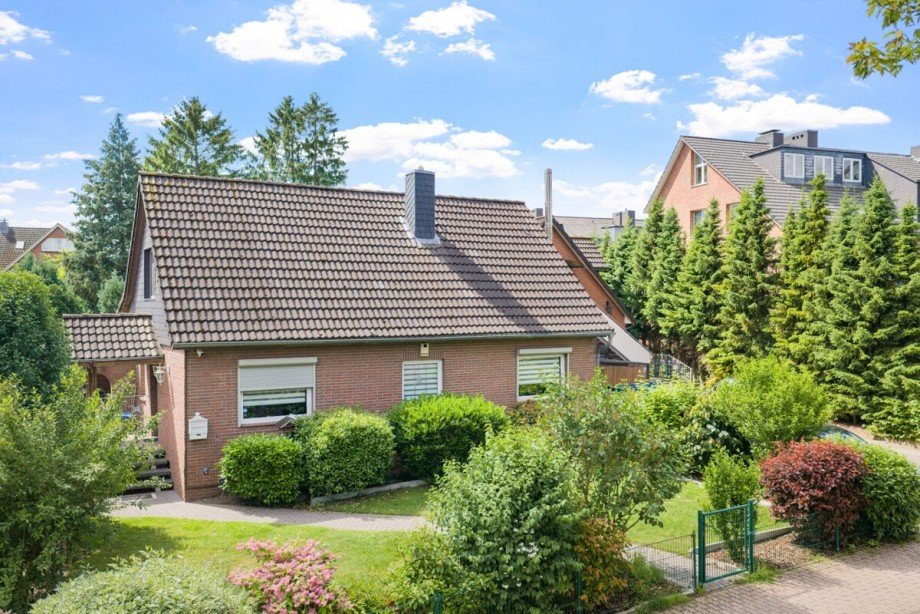 �berdachter Eingang Einfamilienhaus Norderstedt