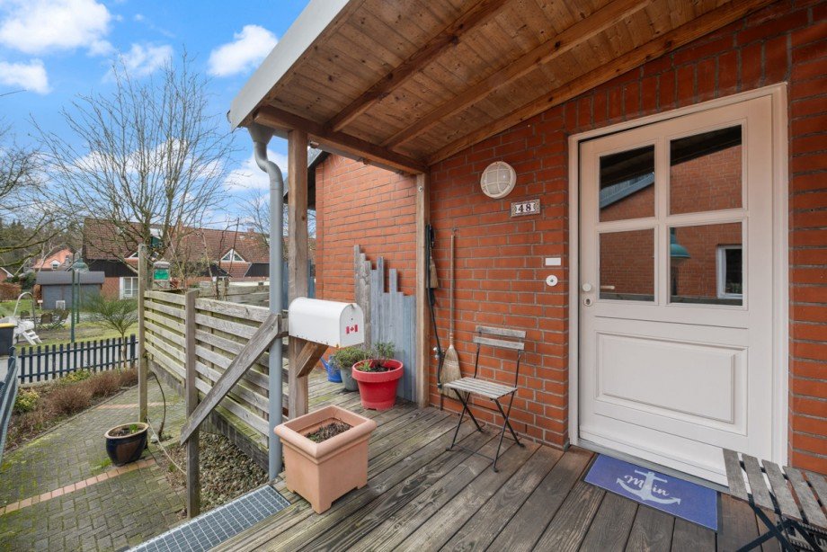 Eingangsbereich Reihenendhaus Norderstedt