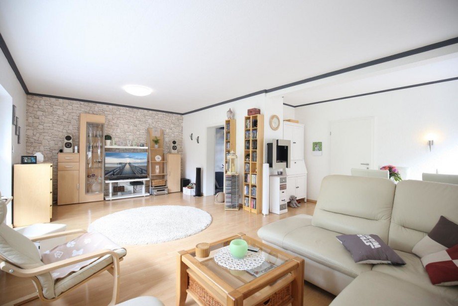 Wohnzimmer Doppelhaush�lfte Pinneberg