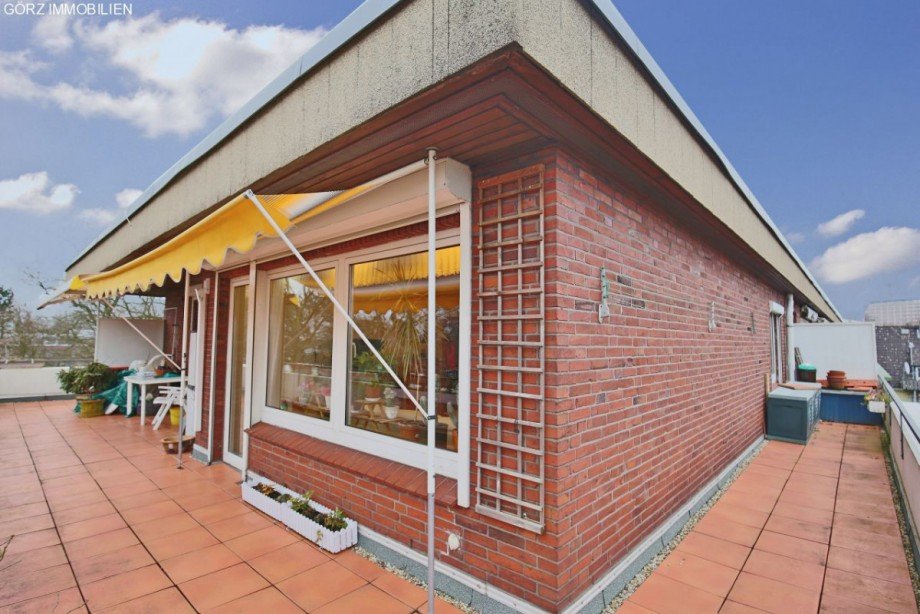 umlaufende Terrasse Penthousewohnung Elmshorn