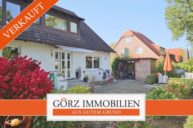 MC21081 Hamburg-Sasel Doppelhaush�lfte *VERKAUFT* Gelegenheit! Energetisch sanierte DHH mit zwei Wohneinheiten in Bestlage von Hamburg Sasel.