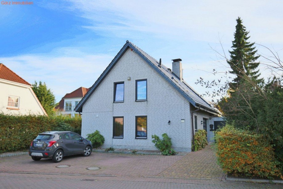 Au�enansicht vorne Einfamilienhaus Pinneberg