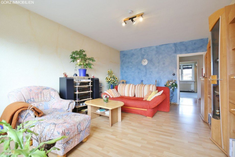 Wohnzimmer Dachgeschosswohnung Hamburg