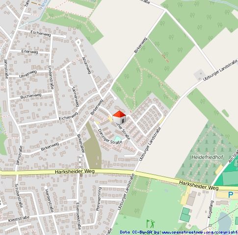 Lageplan Etagenwohnung Quickborn