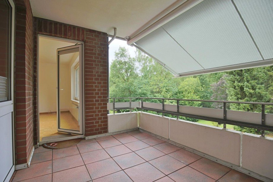 �berdachte XXL-Loggia Etagenwohnung Quickborn