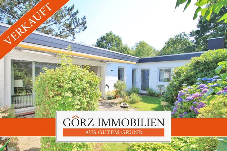 VERKAUFT Schenefeld Bungalow *VERKAUFT* Interessanter Atrium-Bungalow in sonniger S�dwestlage mit Garage