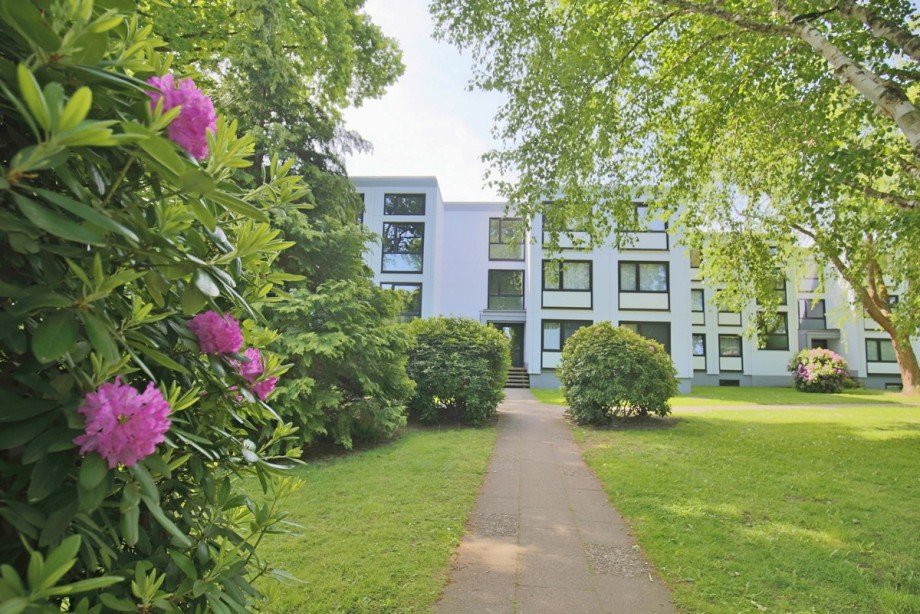 Weg zum Haus Etagenwohnung Hamburg