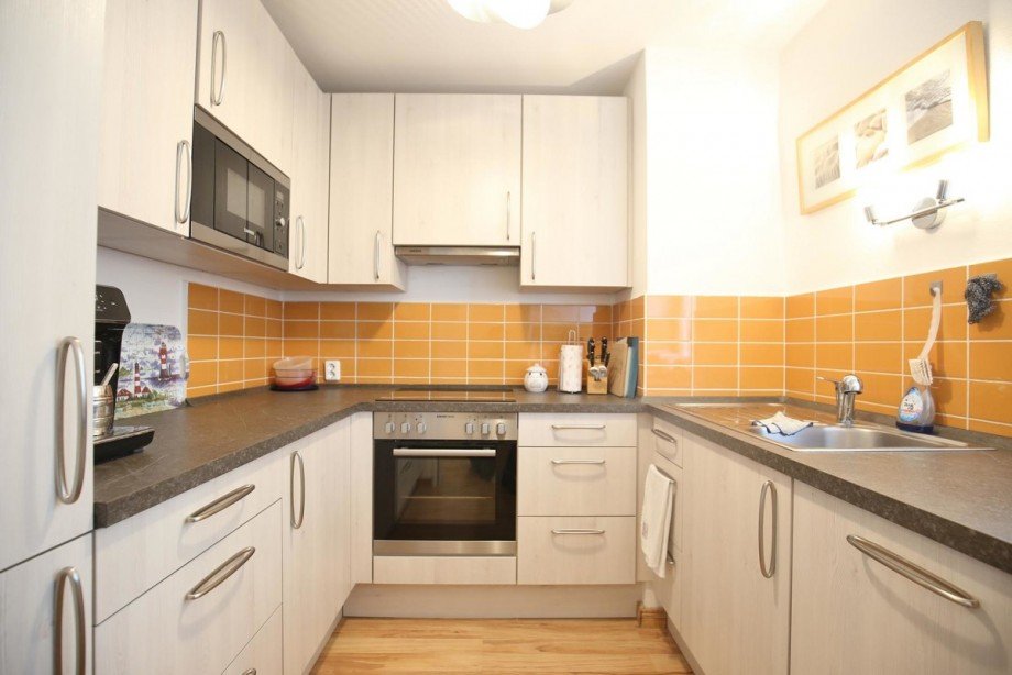 moderne Einbauk�che Etagenwohnung Quickborn
