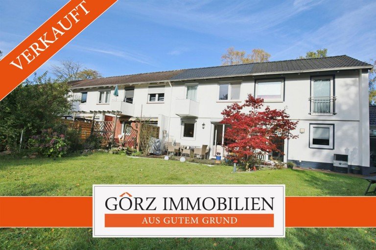  Norderstedt Reihenhaus *VERKAUFT* Aufgepasst! Saniertes Reihenhaus in sehr guter Lage - gro�er Garten inkl.