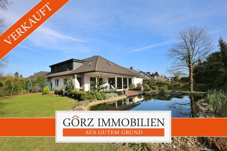 VERKAUFT Norderstedt Villa *VERKAUFT* Noble Luxusvilla mit drei B�dern, Kamin und TOP-ELW!