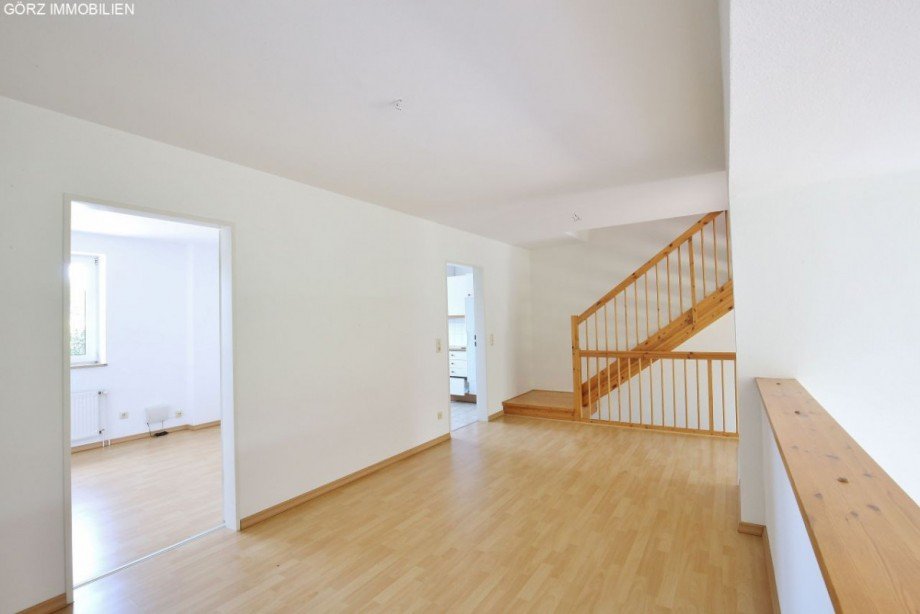 Essbereich, links: Arbeitszimmer Reihenmittelhaus Norderstedt