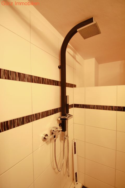 Regen-Wellness-Dusche im unteren Bad Maisonettewohnung Barmstedt