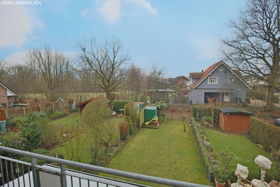 Blick vom Balkon Reihenmittelhaus Kaltenkirchen