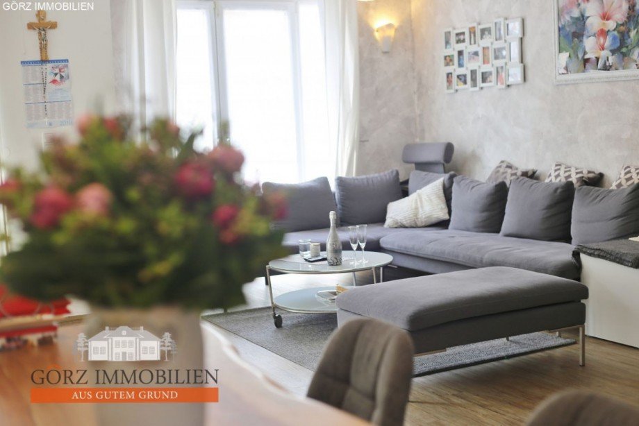 Wohnzimmer Stadthaus Hamburg