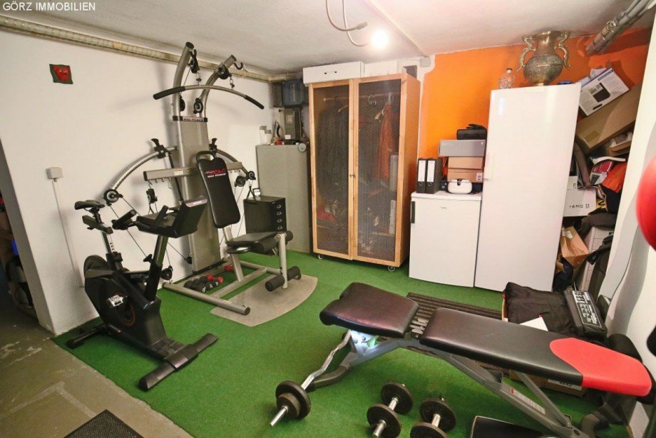 Fitness-Bereich im Keller Einfamilienhaus Pinneberg