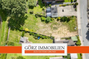 Hauptbild ***RESERVIERT*** Sehr schönes Doppelhaus-Grundstück in naturnaher Feldrandlage von Norderstedt-Glashütte!