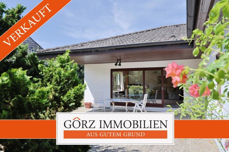  Henstedt-Ulzburg Einfamilienhaus *VERKAUFT* Gro�er Winkelbungalow in gefragter Lage auf dem Rhen