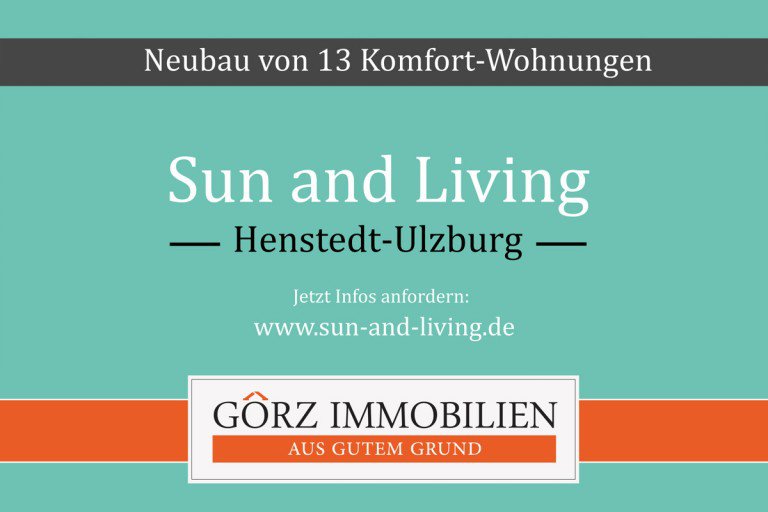 Foto Henstedt-Ulzburg Erdgeschosswohnung *VERKAUFT* Sun and Living in Henstedt-UlzburgErdgeschosswohnung mit Gartenanteil