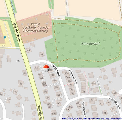 Lageplan Einfamilienhaus Henstedt-Ulzburg