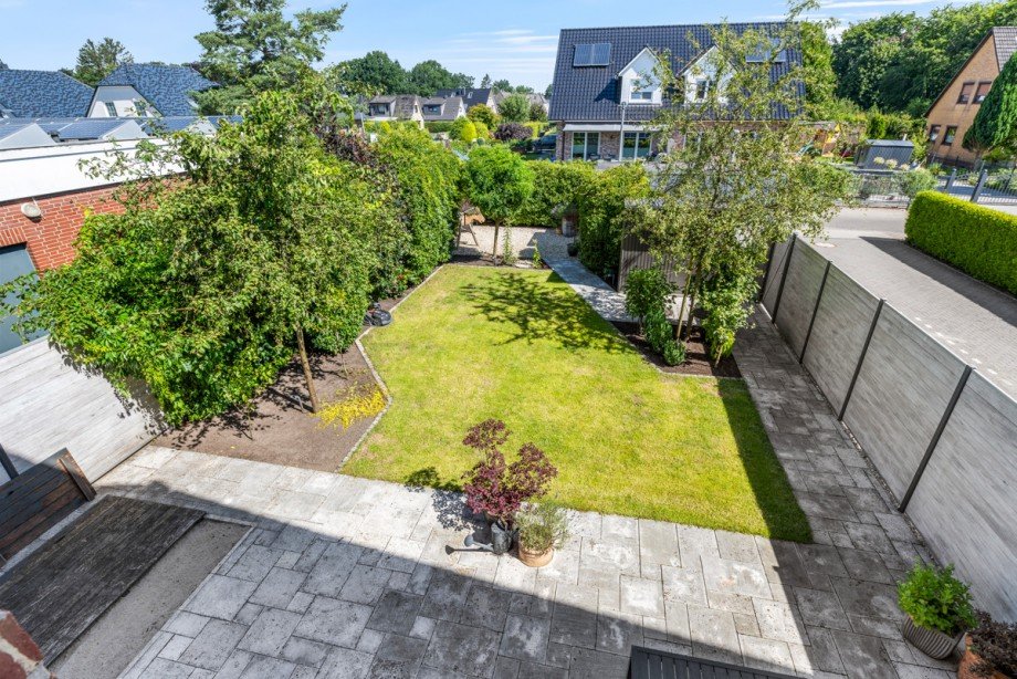 Liebevoll angelegter Garten Reiheneckhaus Norderstedt