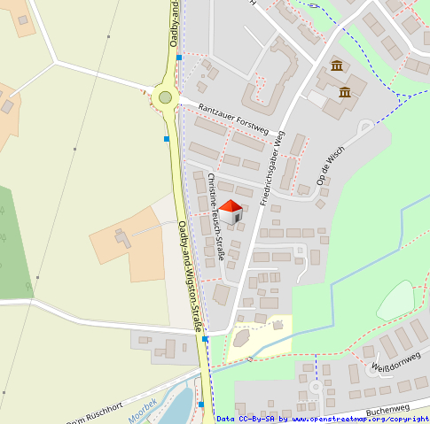 Lageplan Reihenhaus Norderstedt