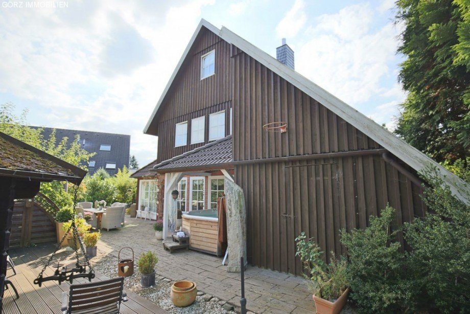 hinterer Bereich Einfamilienhaus Appen