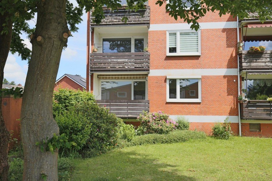 Balkon mit Marquise Erdgeschosswohnung Norderstedt / Harksheide