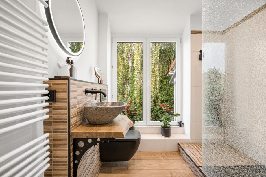 neues Duschbad Reihenendhaus Hamburg / Lurup