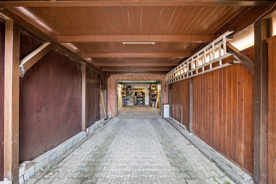 Carport mit Garage Einfamilienhaus Tangstedt