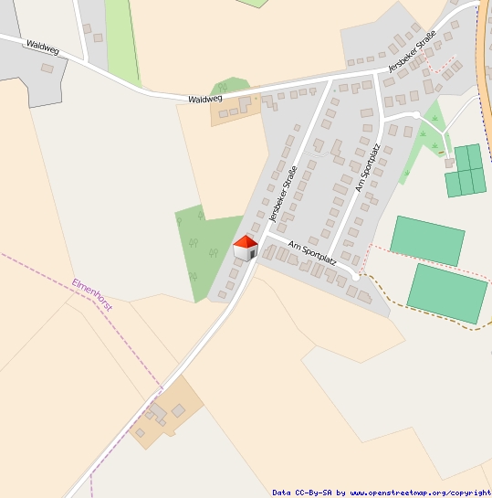 Lageplan Einfamilienhaus Elmenhorst